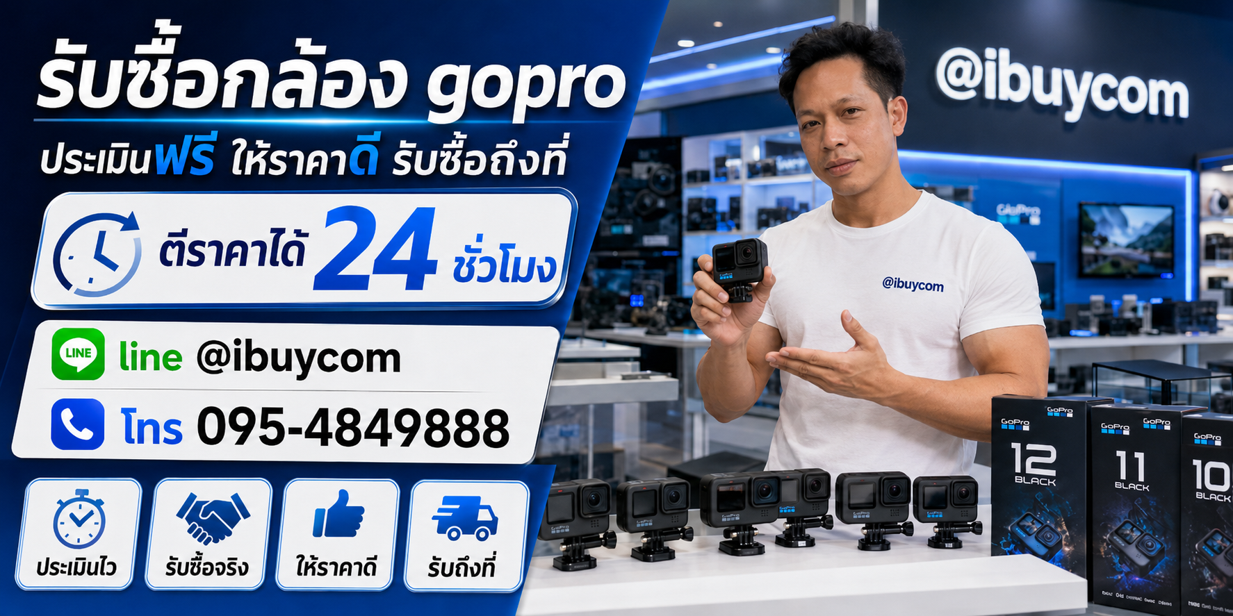 รับซื้อกล้อง GoPro ibuycom.in.th
